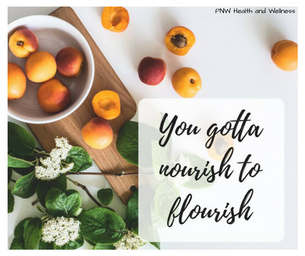 You gotta nourish to...