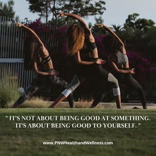 Be Good To Yourself!