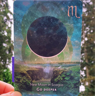 New Moon in Scorpio
