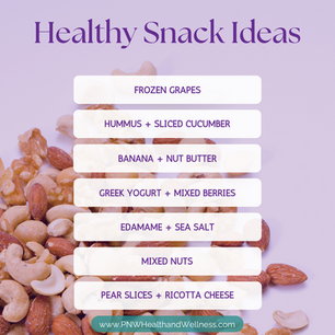 ๐ Healthy Snack Ideas ๐ฅ