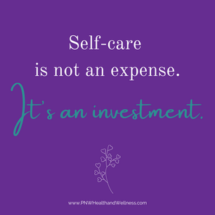 💸 Self-care Is Not An Expense.