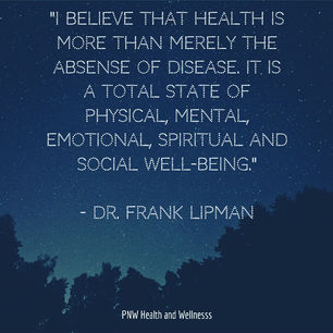 I believe that health is...
