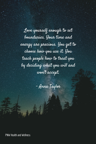 Love yourself enough to...
