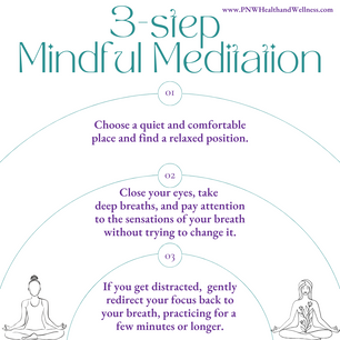 🧘♀️ 3-Step Mindful Meditation 🧠