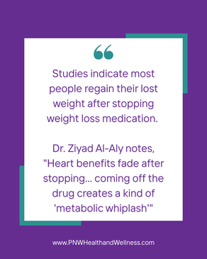 Studies indicate most people regain their lost weight after