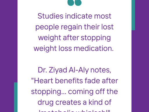 Studies indicate most people regain their lost weight after