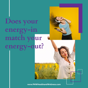 ✅ Does Your Energy-In Match Your Energy-Out? 🚫