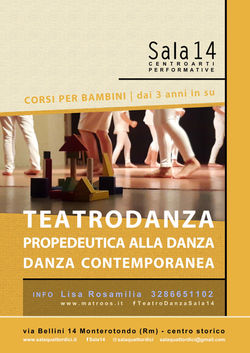 locandina danza Sala14 2026 BAMBINI