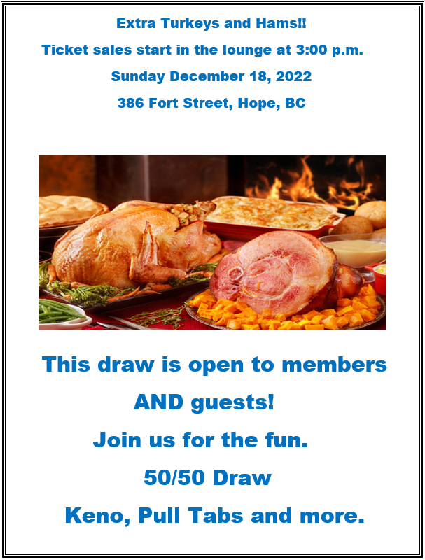 PreChristmas Meat Draw!