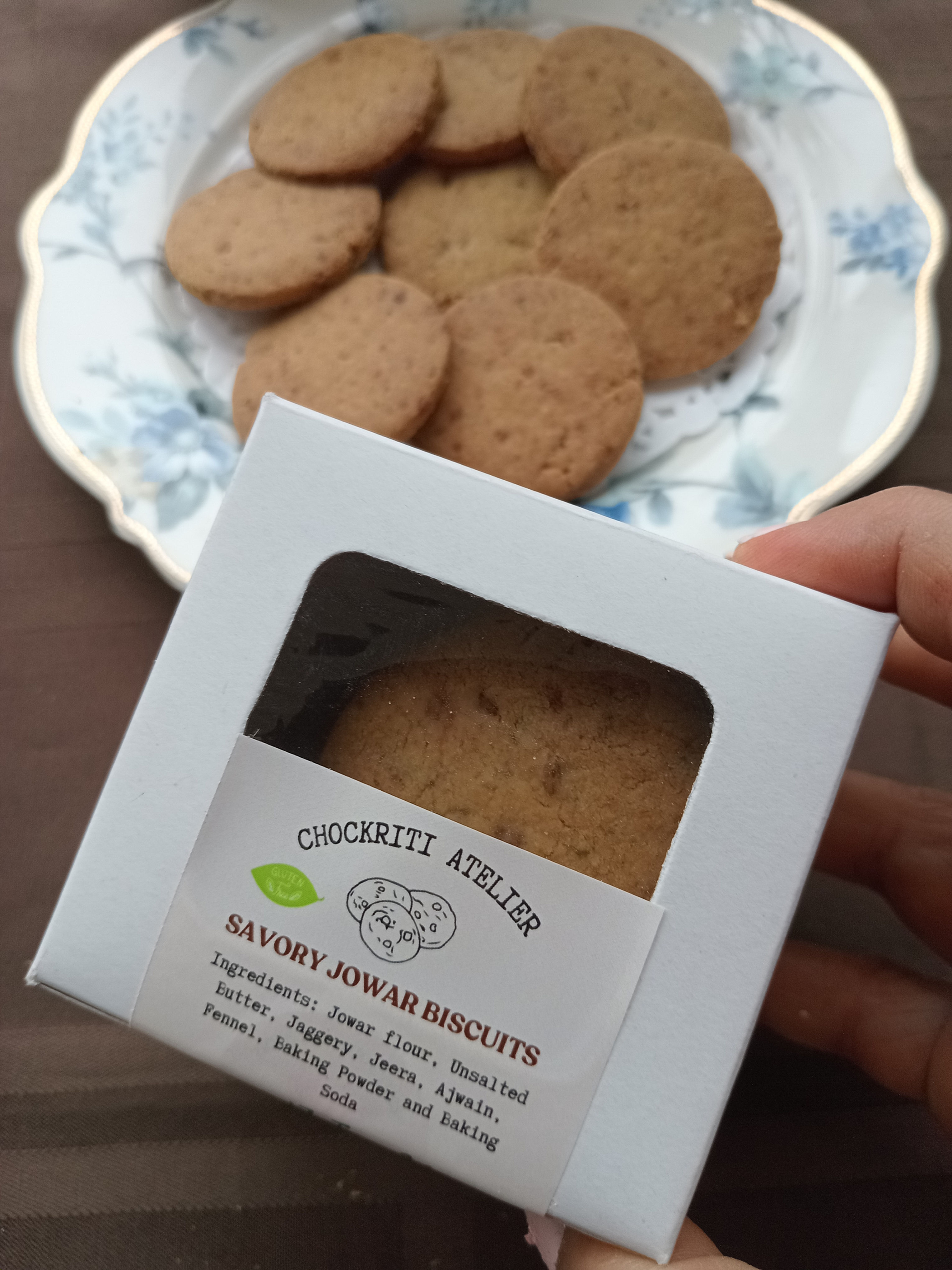 Gluten-Free Jowar Atta Butter Cookies | Chockriti Gourmet Cookies