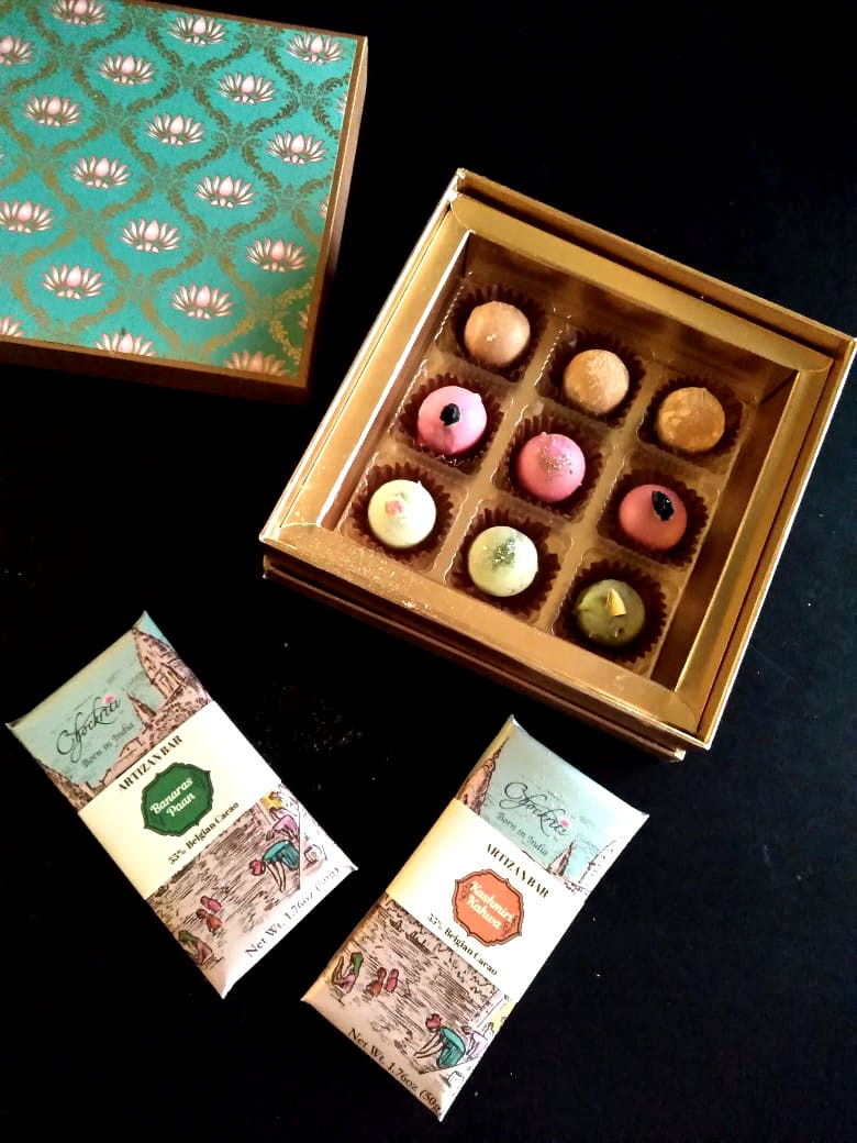 Thumbnail: Bon Bon & Bars Luxe Chocolate Gift