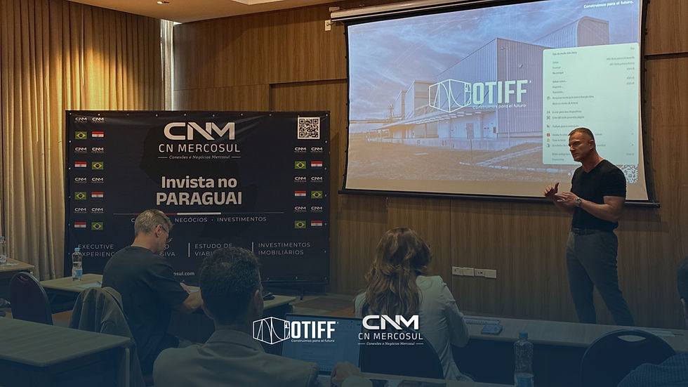 Conferência sobre softlanding no Paraguai, engenharia e consolidação do país como hub regional de negócios.