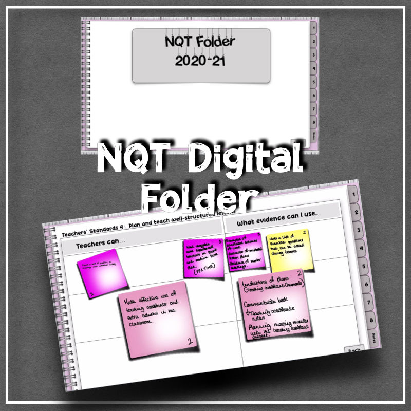 Thumbnail: Digital NQT Folder - With Teachers' Standards