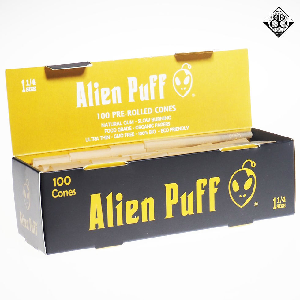 Thumbnail: Alien Puff - x100 Pre-Rolled Cones 1 1/4 Size
