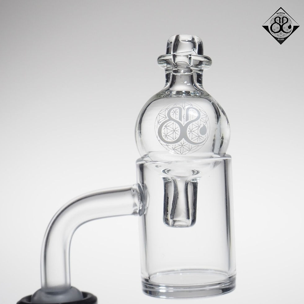 ภาพขนาดย่อ: BB Clear Bubble Carb Cap for Quartz Banger