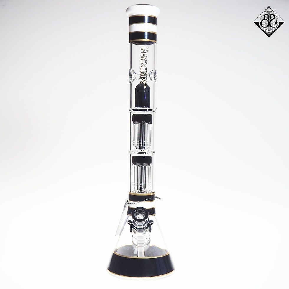 Thumbnail: บ้องแก้ว | 20Inches 8arms Double Tree Perc with Downstem Beaker