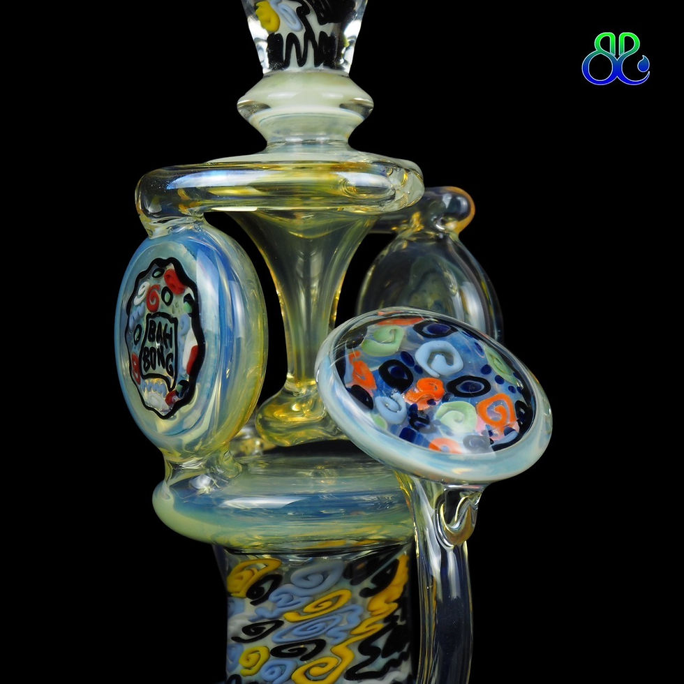 ภาพขนาดย่อ: Sabai Glass | 10Inches BahBong Recycler Rig