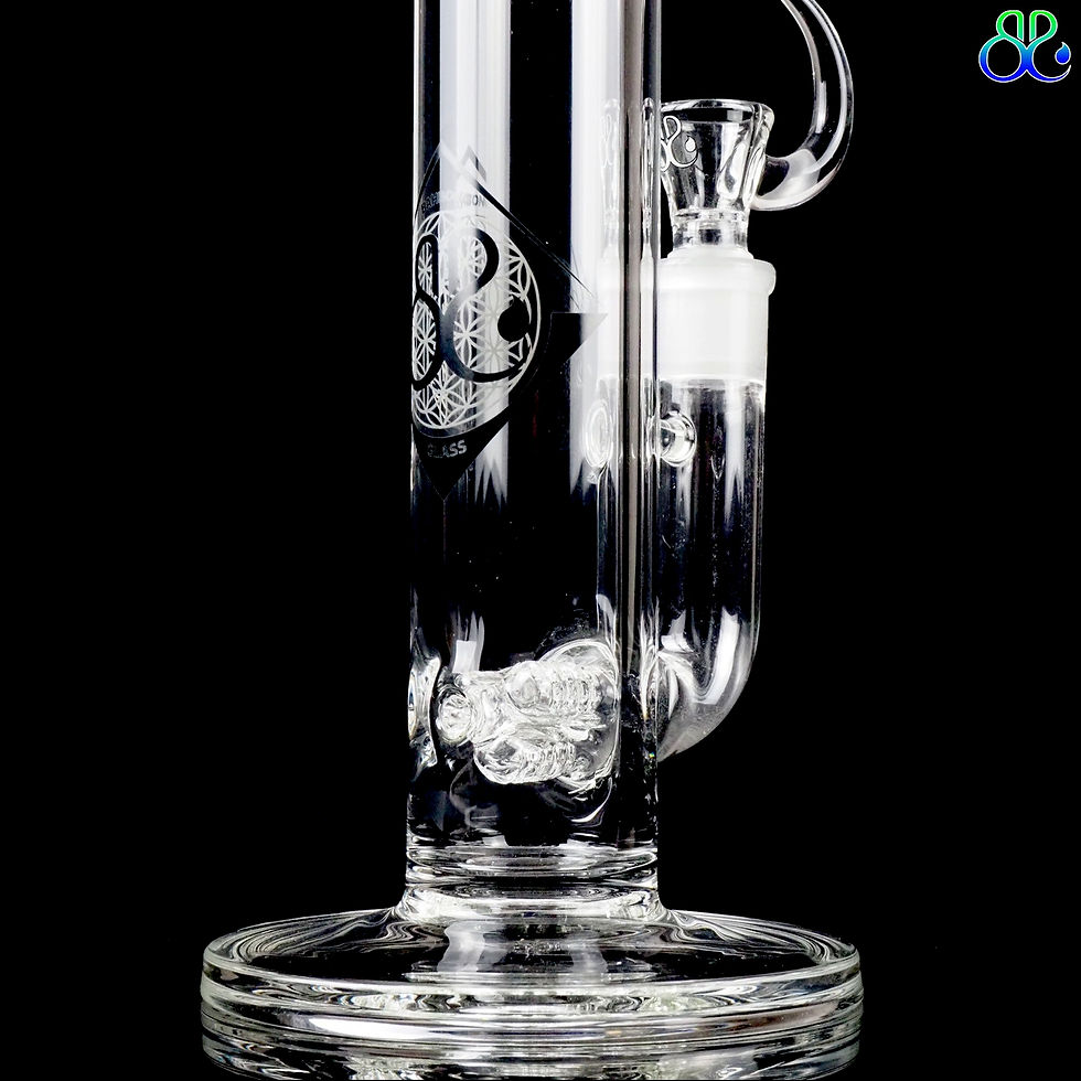 ภาพขนาดย่อ: บ้องแก้ว | 18inches Thickness 7mm  Inline Perc X3 Bong