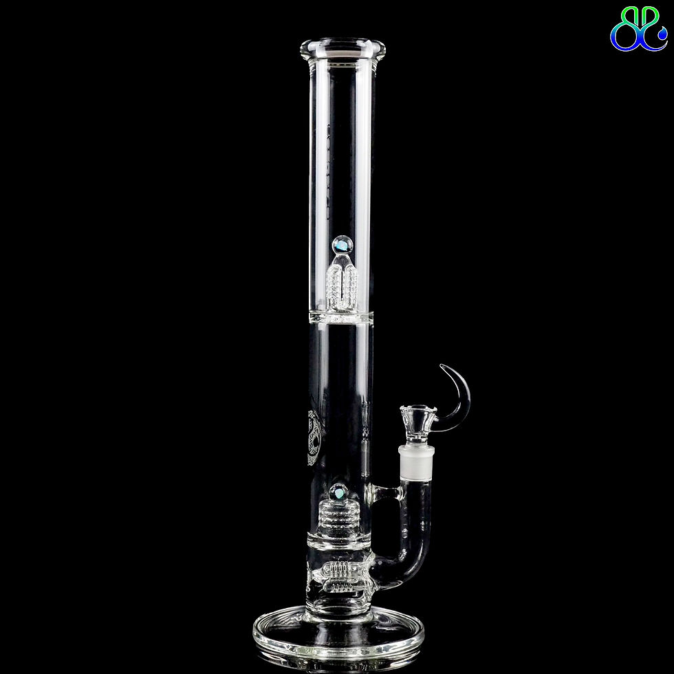 ภาพขนาดย่อ: บ้องแก้ว | 18Inches 360Supervisor + inline x3 perc stemless bong