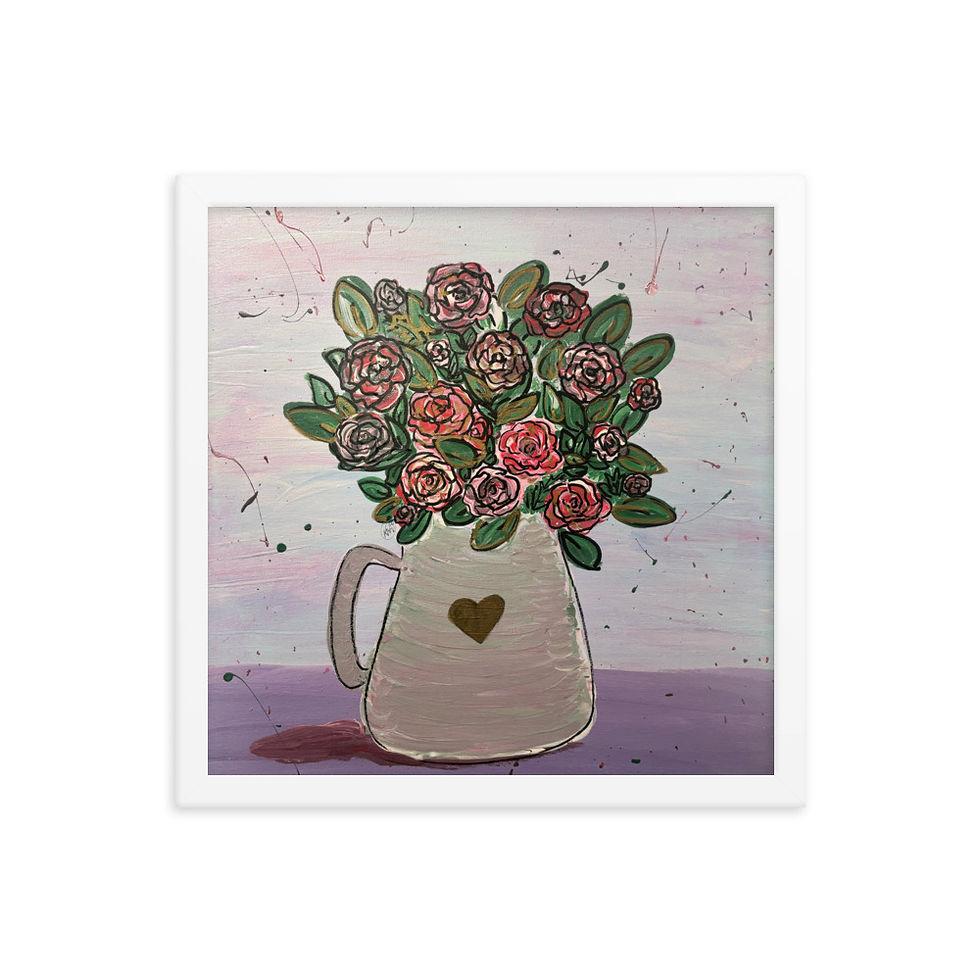 Thumbnail: Love Bouquet Framed poster