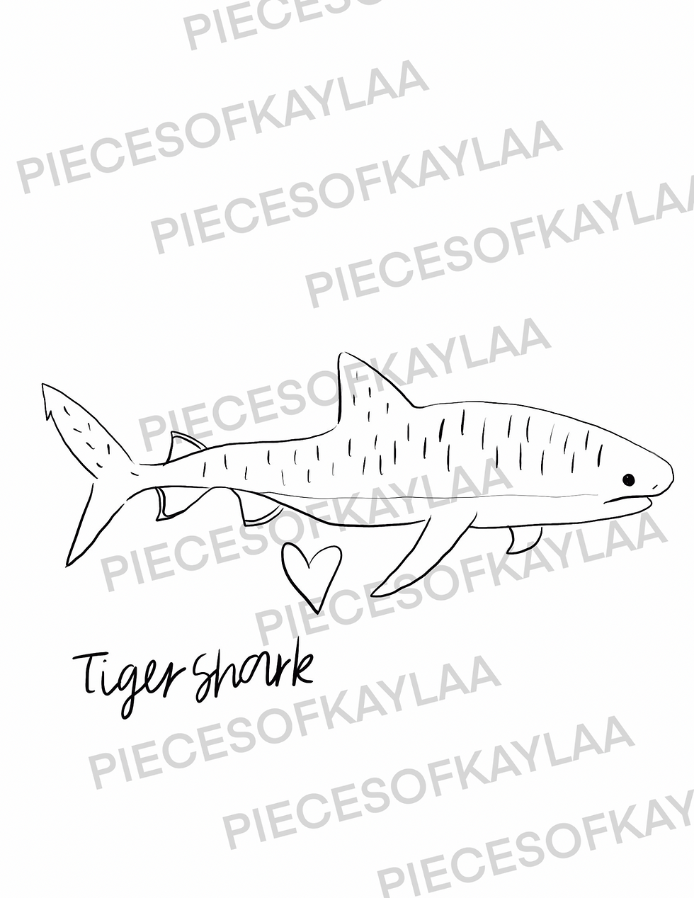 Thumbnail: Shark coloring