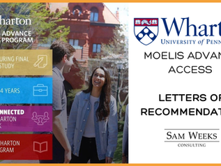 Wharton Moelis Advance Access Deferred MBA Letter of Recommendation Questions