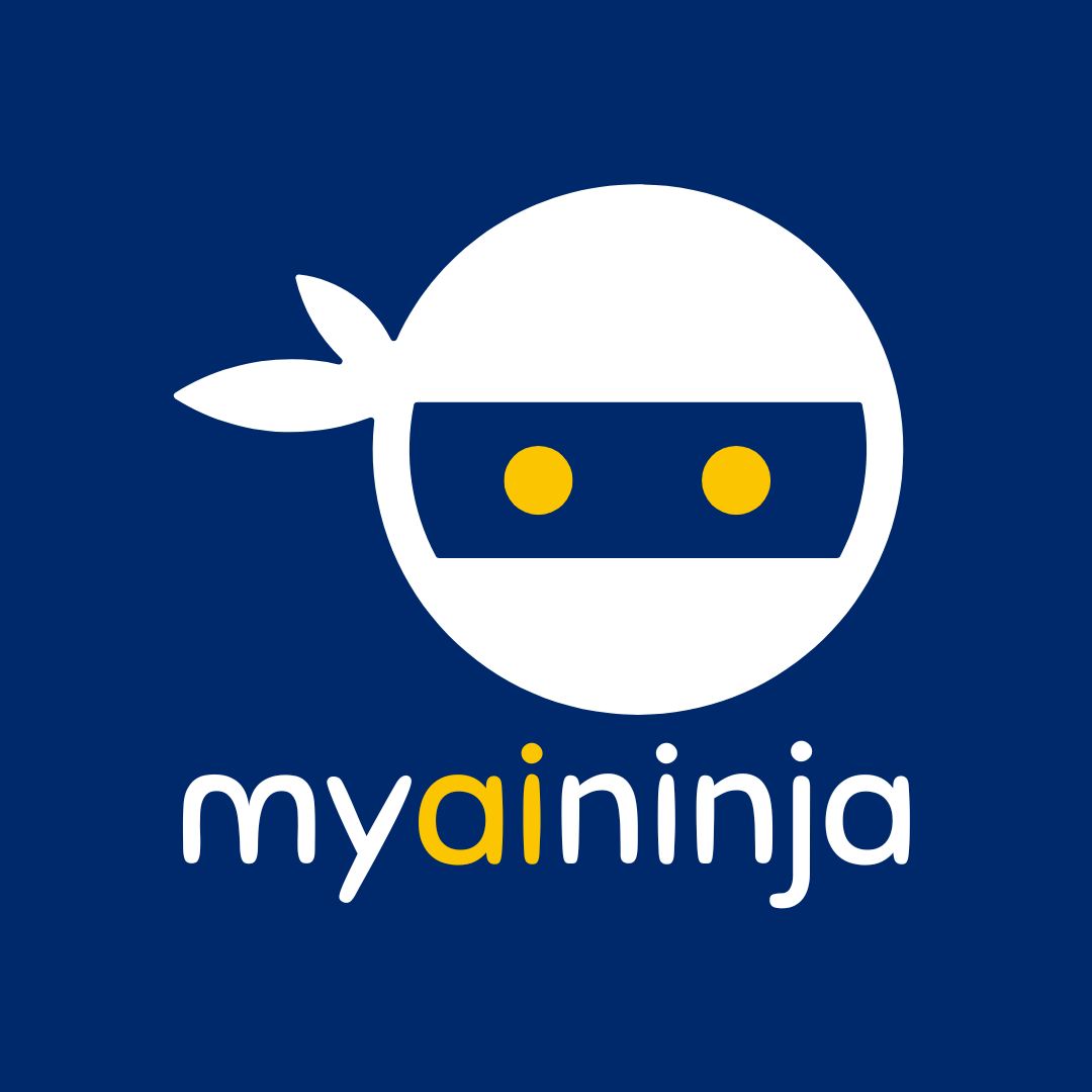 My AI ninja logo