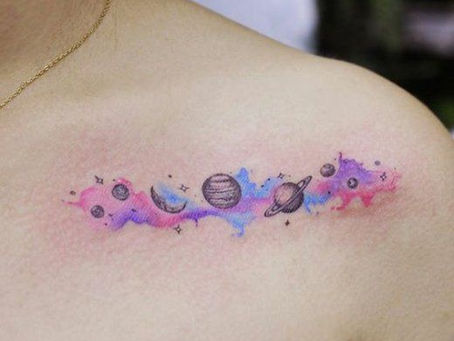 17 Inspirações de Tatuagem em Aquarela