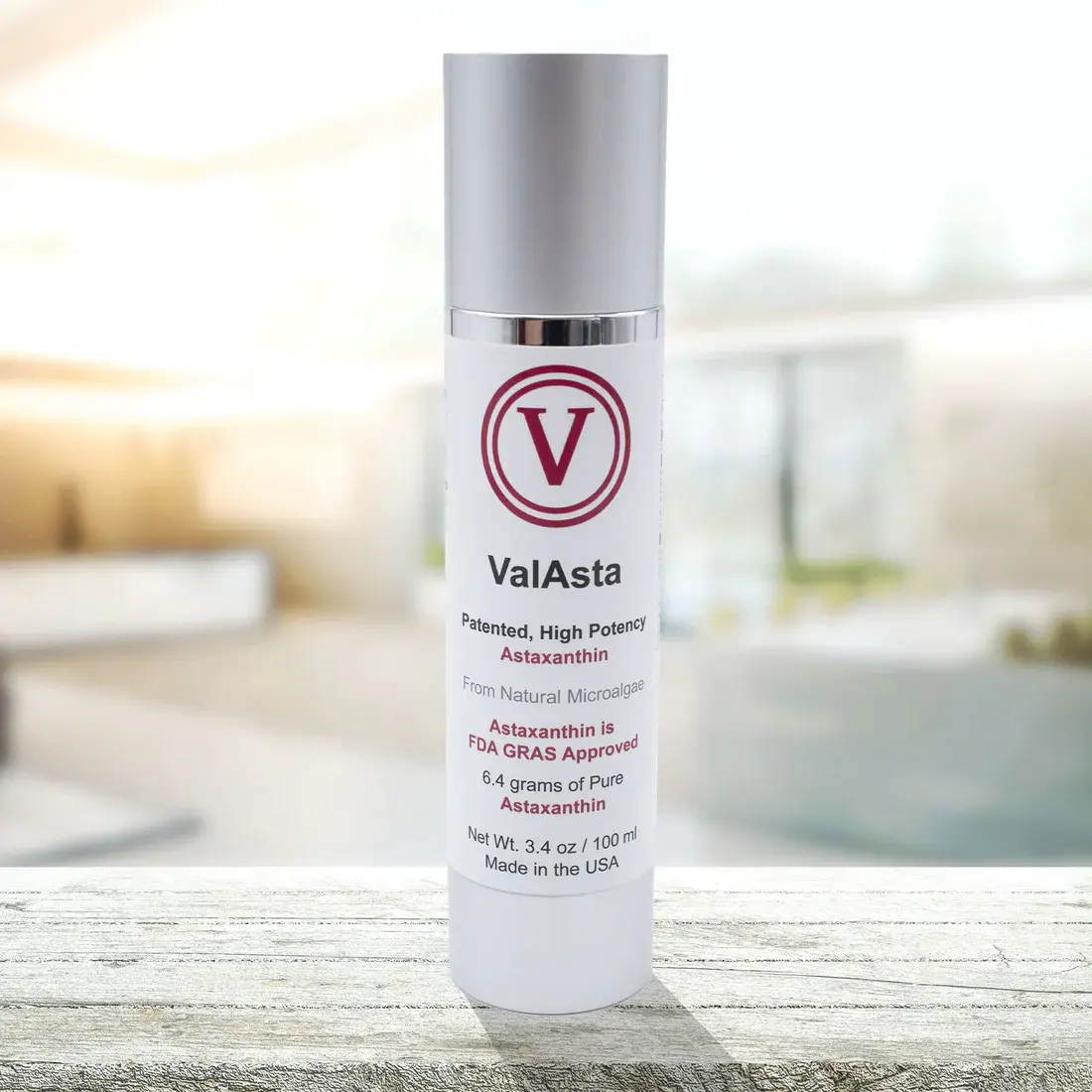 Valasta Liquid Astaxanthin Pump (100ML)