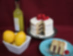 ★ Limoncello Raspberry Layer Cake