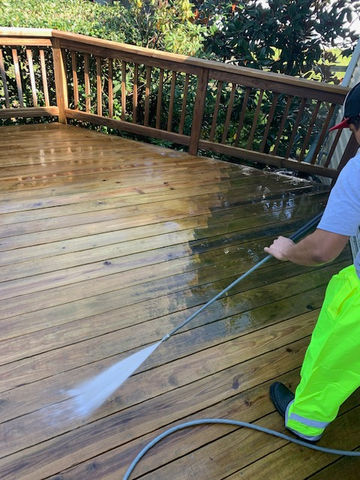 Deck Cleaning
