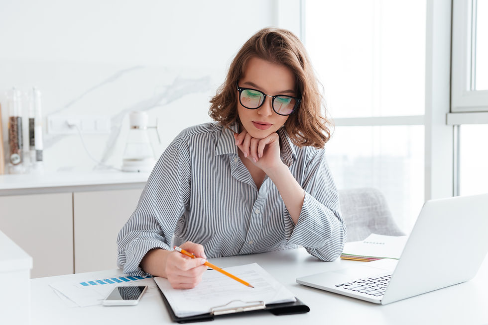 Mujer trabajando