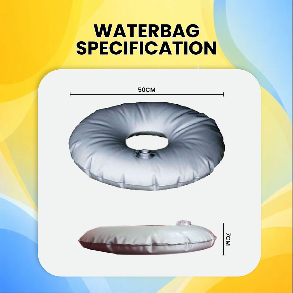 Thumbnail: Weight Support Water Bag Heavy Duty 11kg Filled Water for Display System