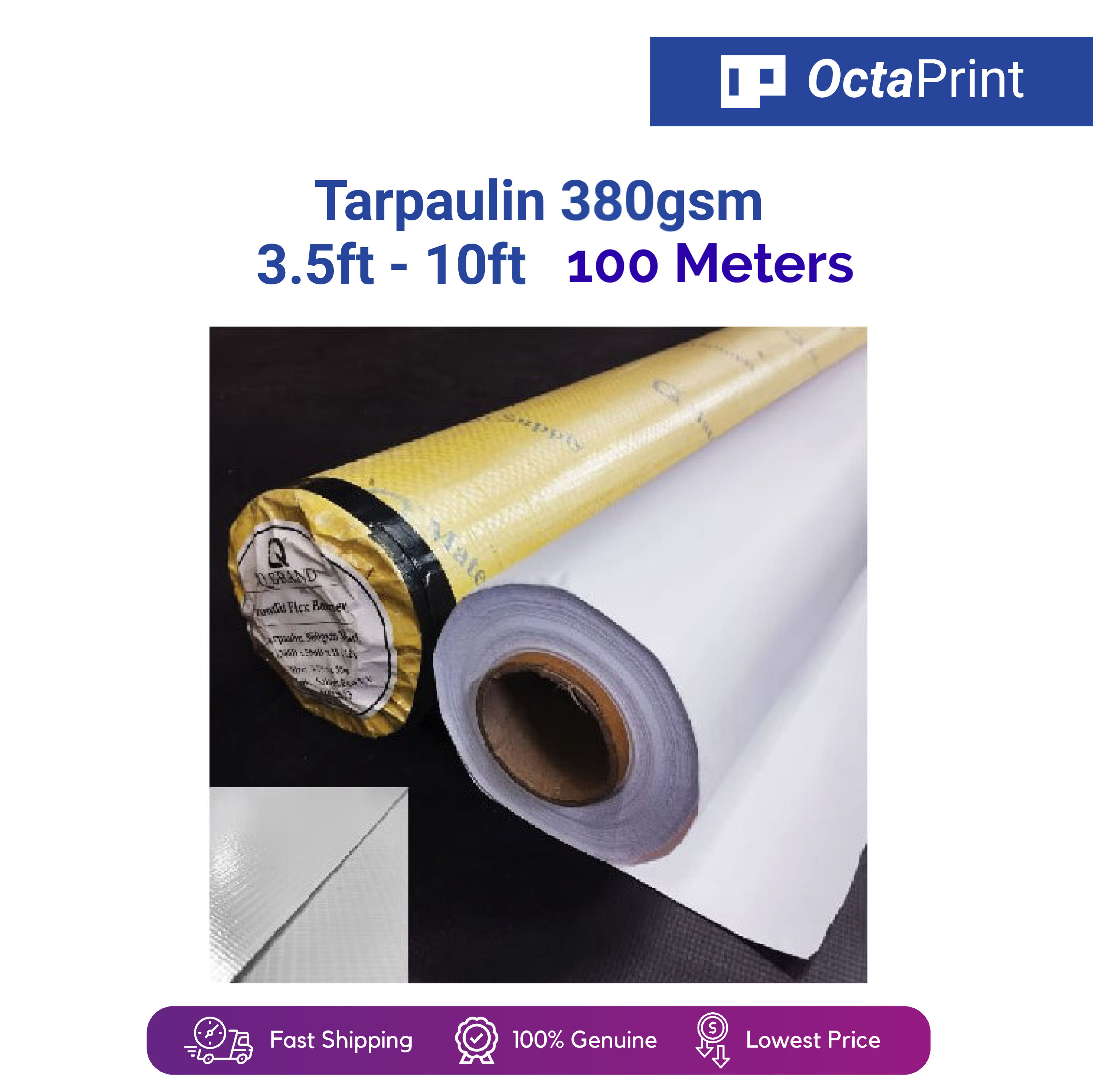 Frontlit Flex Banner Material Tarpaulin 380gsm