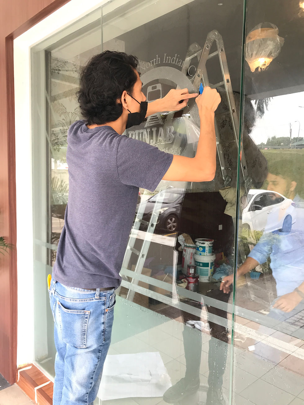 Sticker Installation