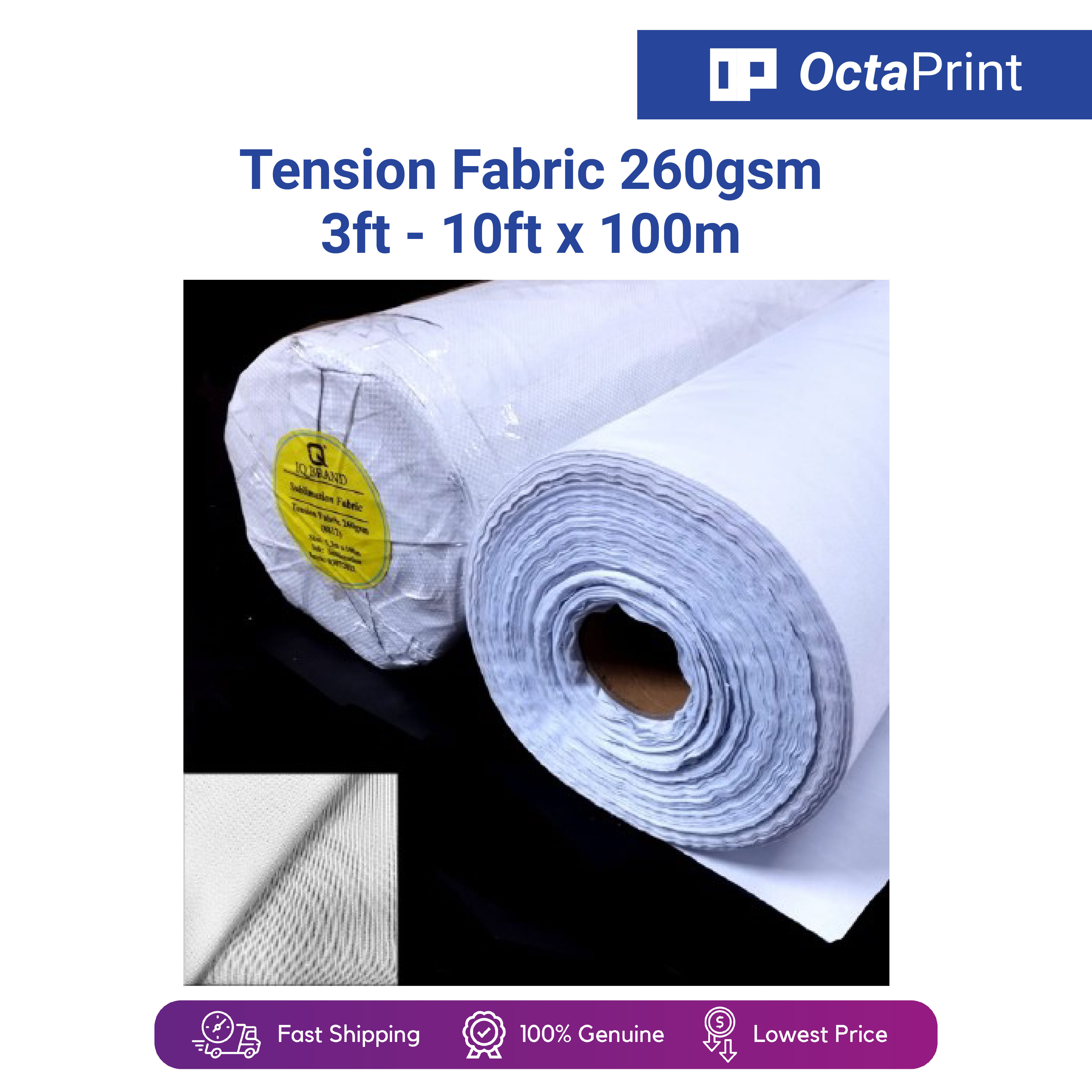 Tension Fabric 260gsm (Sublimation Materials)