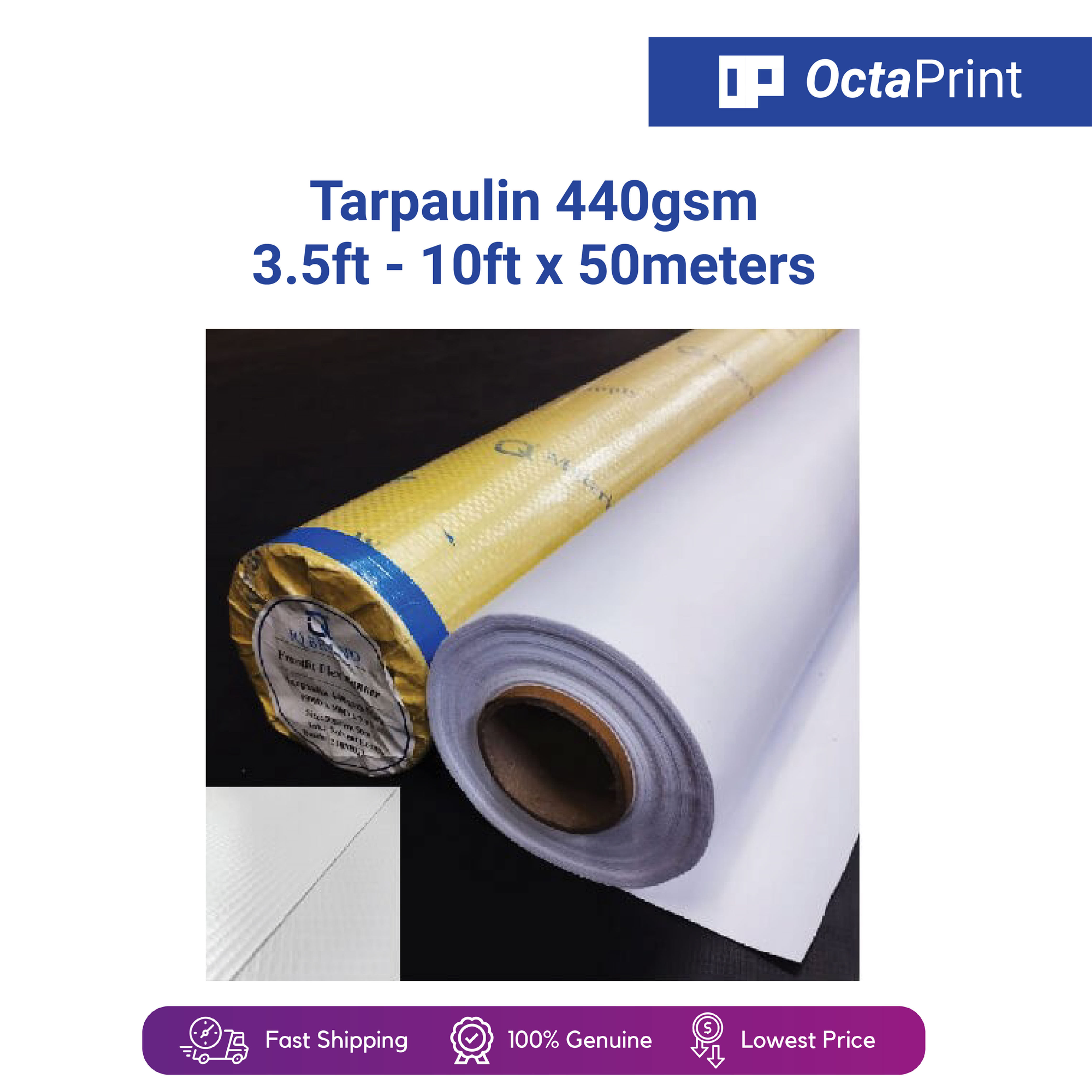 Frontlit Flex Banner Material Tarpaulin 440gsm