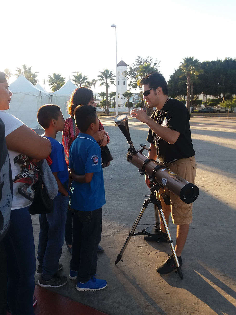 Solar observation for the public
