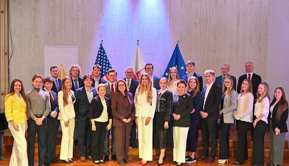 Polish Youth Association Hosts Marshal of the Senate of Poland for Landmark Conversation with Chicagoland Youth