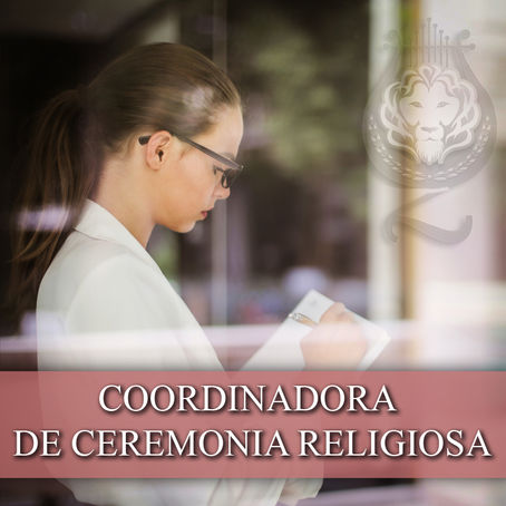 COORDINADORA DE CEREMONIA RELIGIOSA