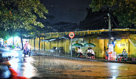 Rainy season in Hoi An