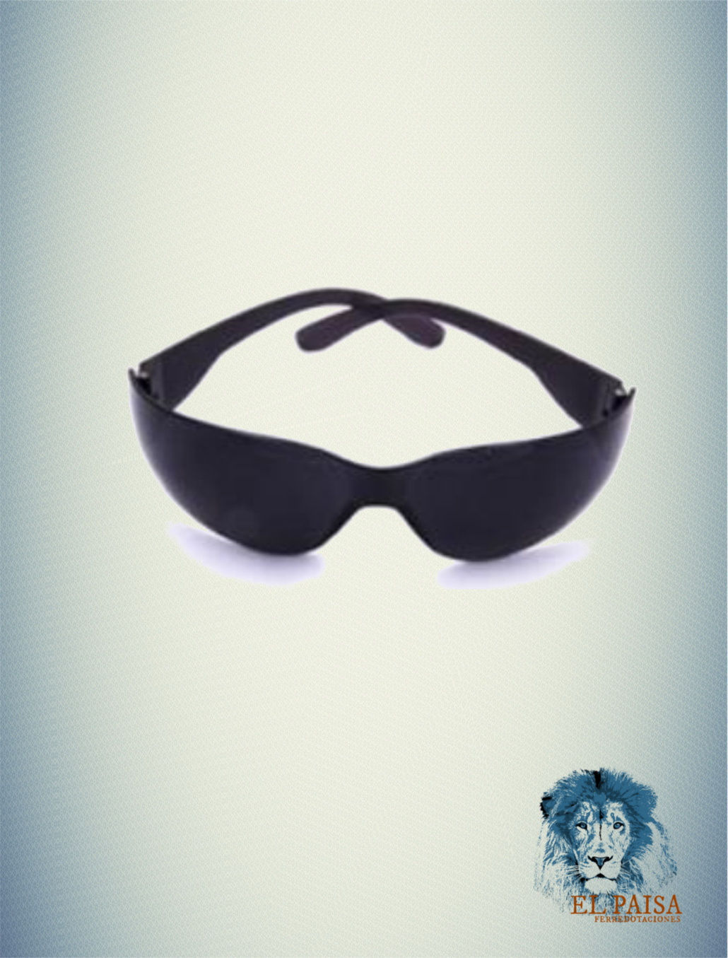 GAFA TIPO CINTA NEGRA POLICARBONATO