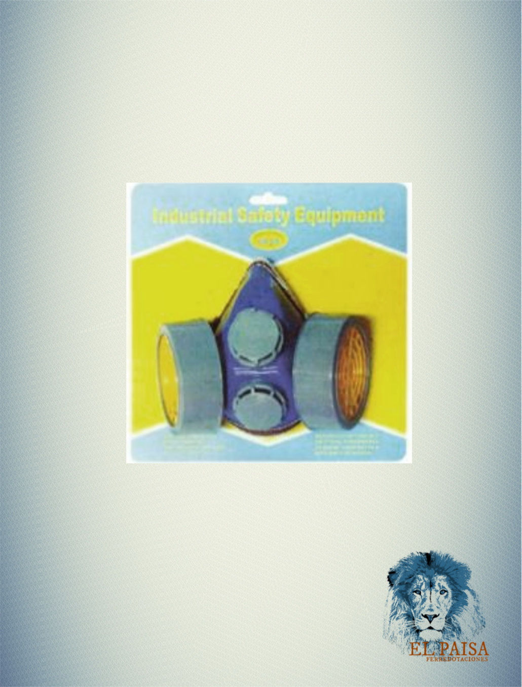 TAPABOCAS INDUSTRIAL RESPIRADOR DOBLE