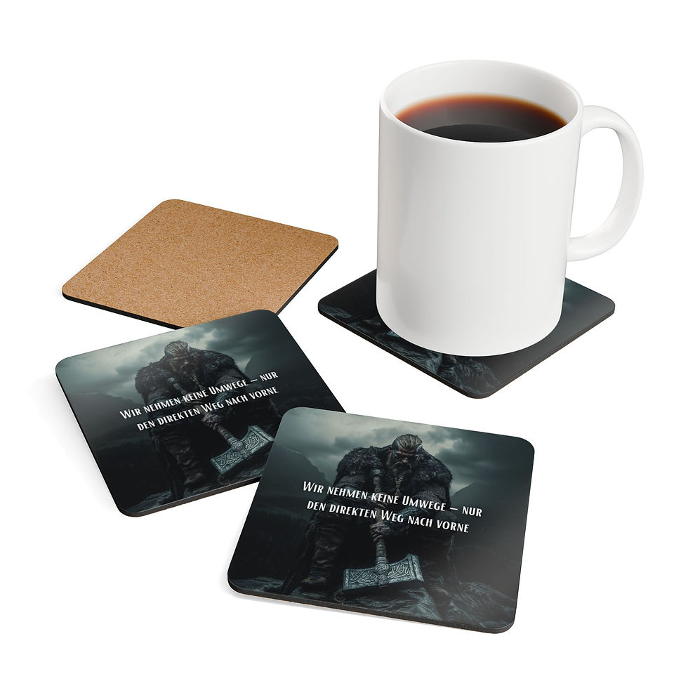 Miniaturbild: Corkwood Coaster Set