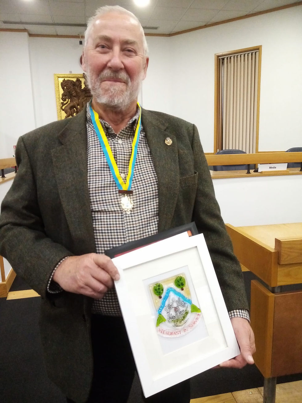 Long-serving Bluefins volunteer Tony Bamberger