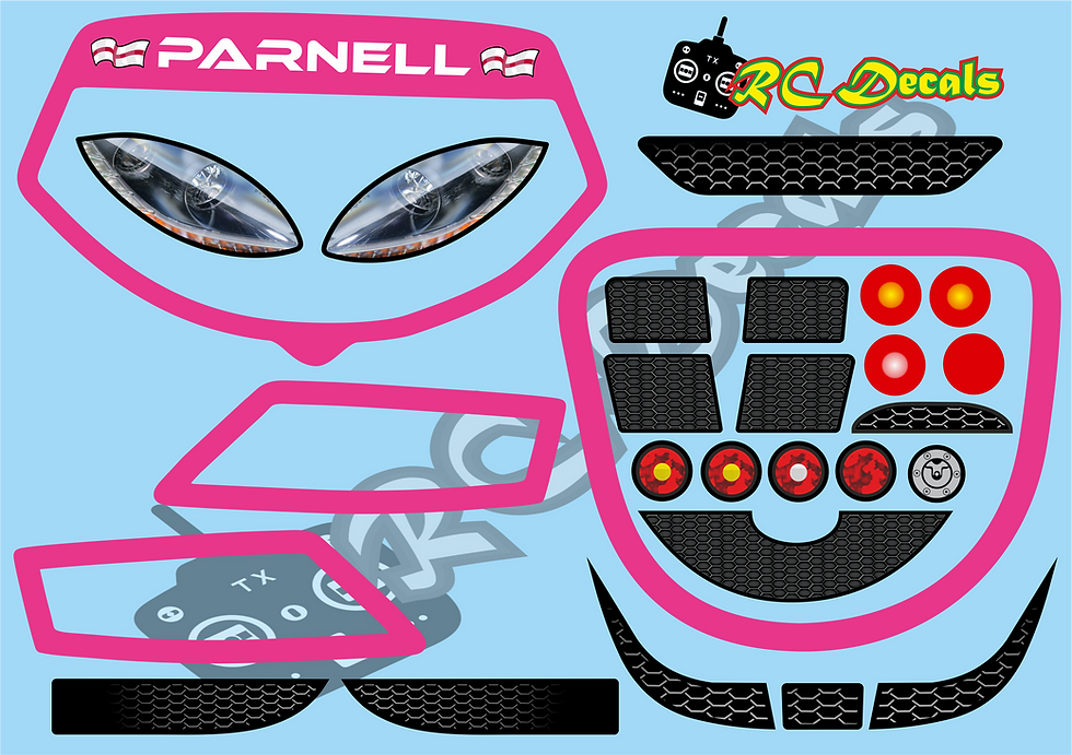 Thumbnail: Phat 300R MTC/ Mini Window Frame & Lights Customise