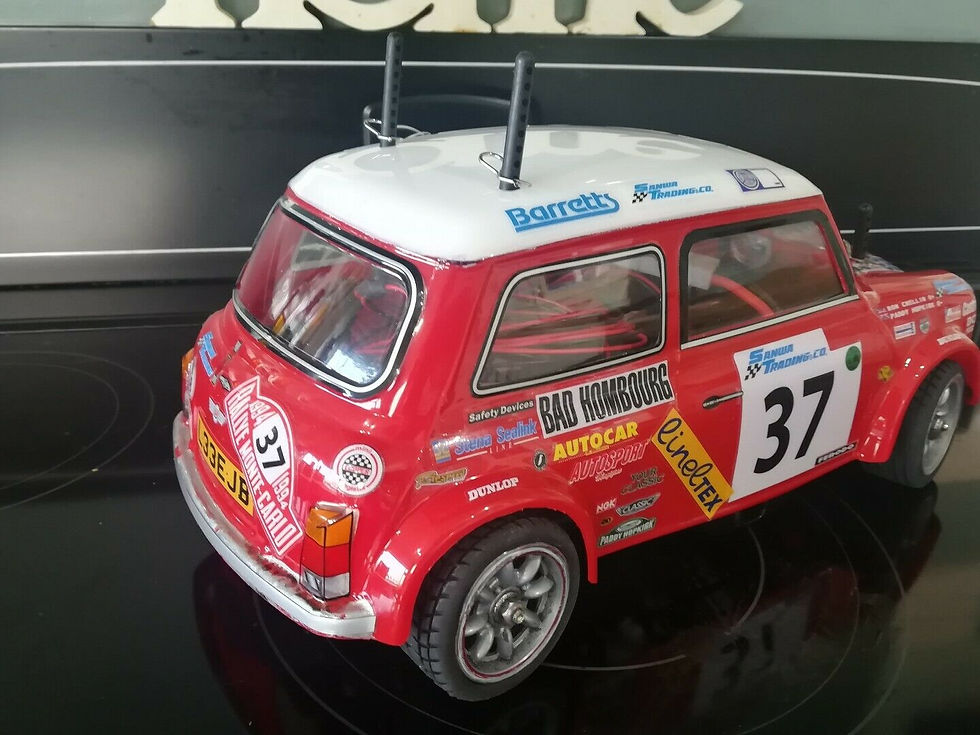 Thumbnail: 1/10 Mini Decal Set - Monte Carlo Rally - Paddy Hopkirk 1994