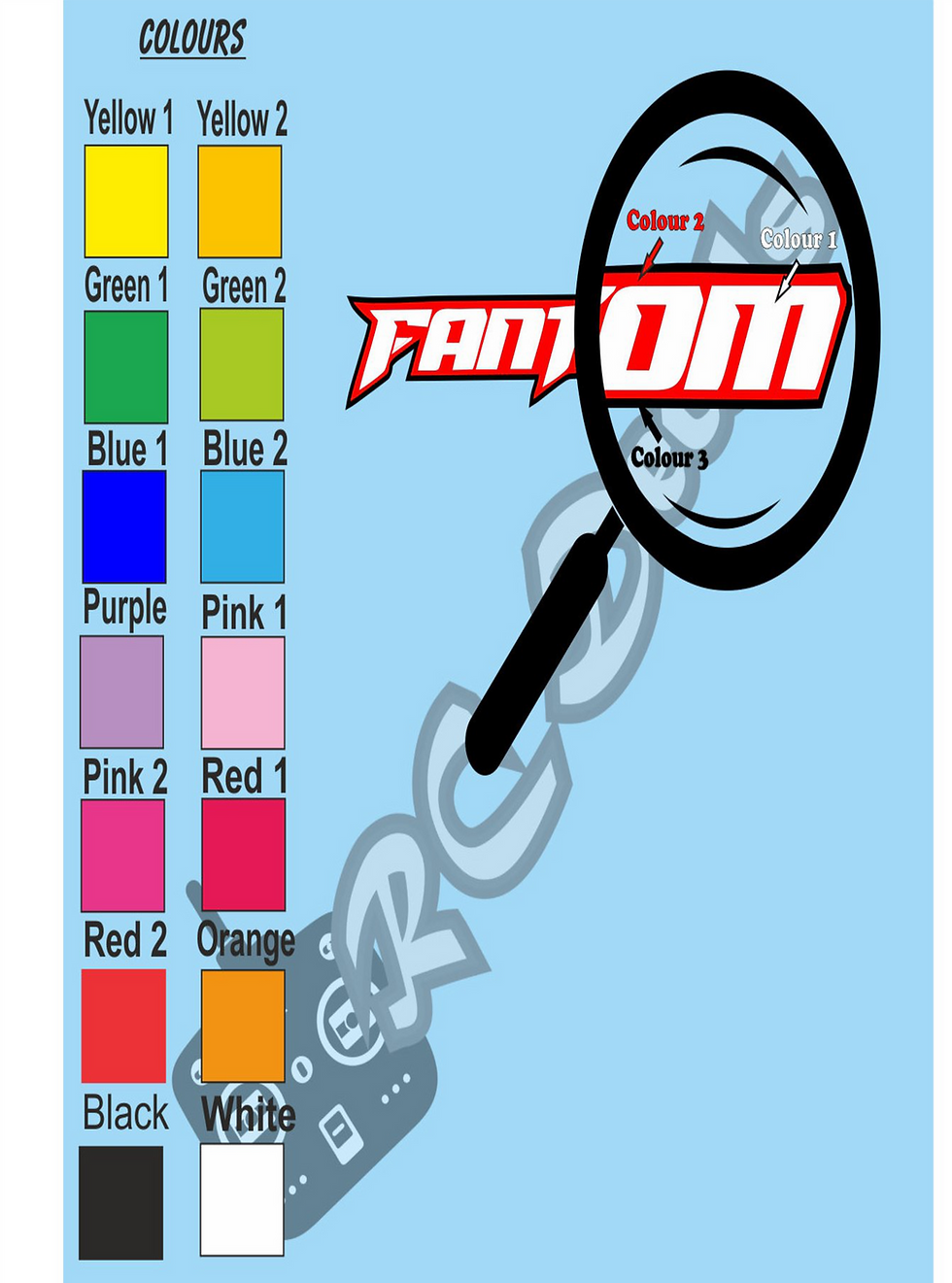 Thumbnail: Customise Manufacturer Decals