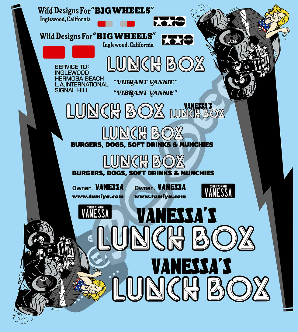Thumbnail: Customise Your Vintage Lunchbox Decals