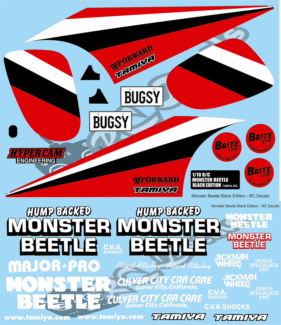 Thumbnail: Vintage Monster Beetle Black Edition